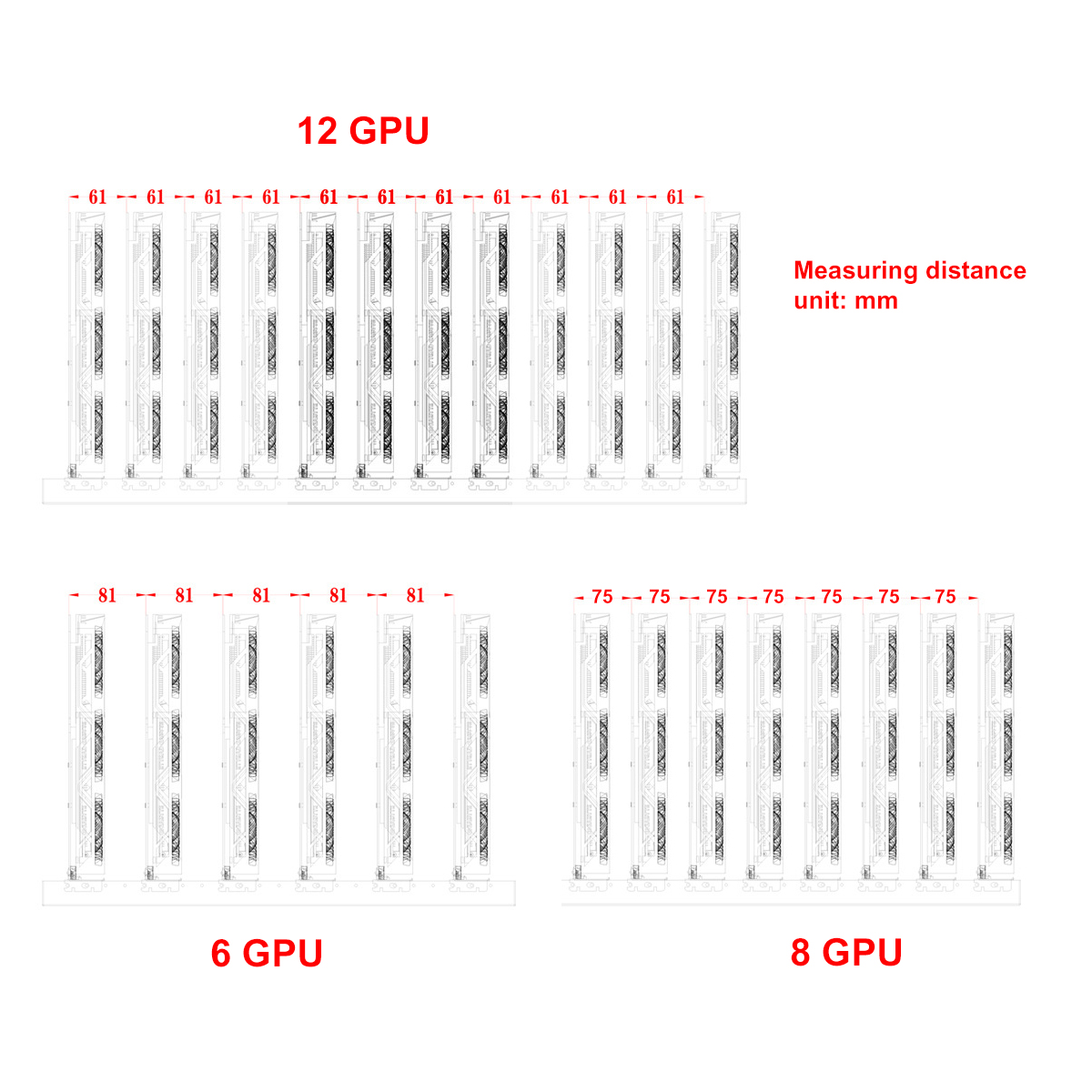 126GPUMiningCaseRackOpenRigFrameToolMotherboardBracketStorageHolder-1961196-7