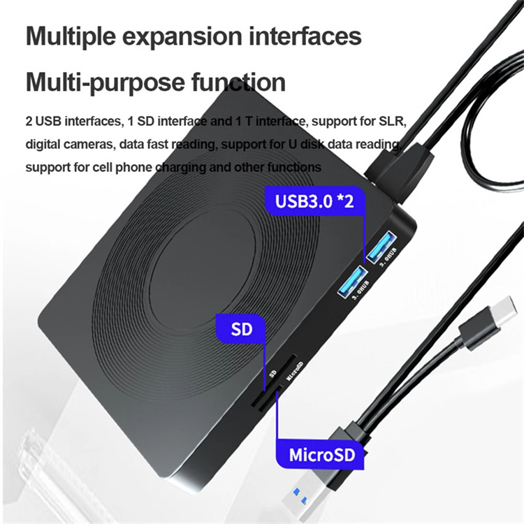 6In1USB30Type-CCDDVDBurnerCDReaderPortableExternalDriveTFSDCardSlotforWinMacOSforLaptopDesktopNotebo-2010467-2
