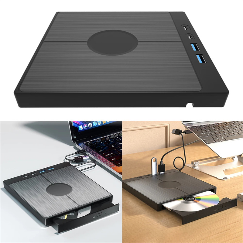 7in1ExternalCDDVDDriveCDBurnerwith2USBType-CPortsUSB30PortableCDDVDBurner1TFSDCardSlotsOpticalDrives-2010468-1