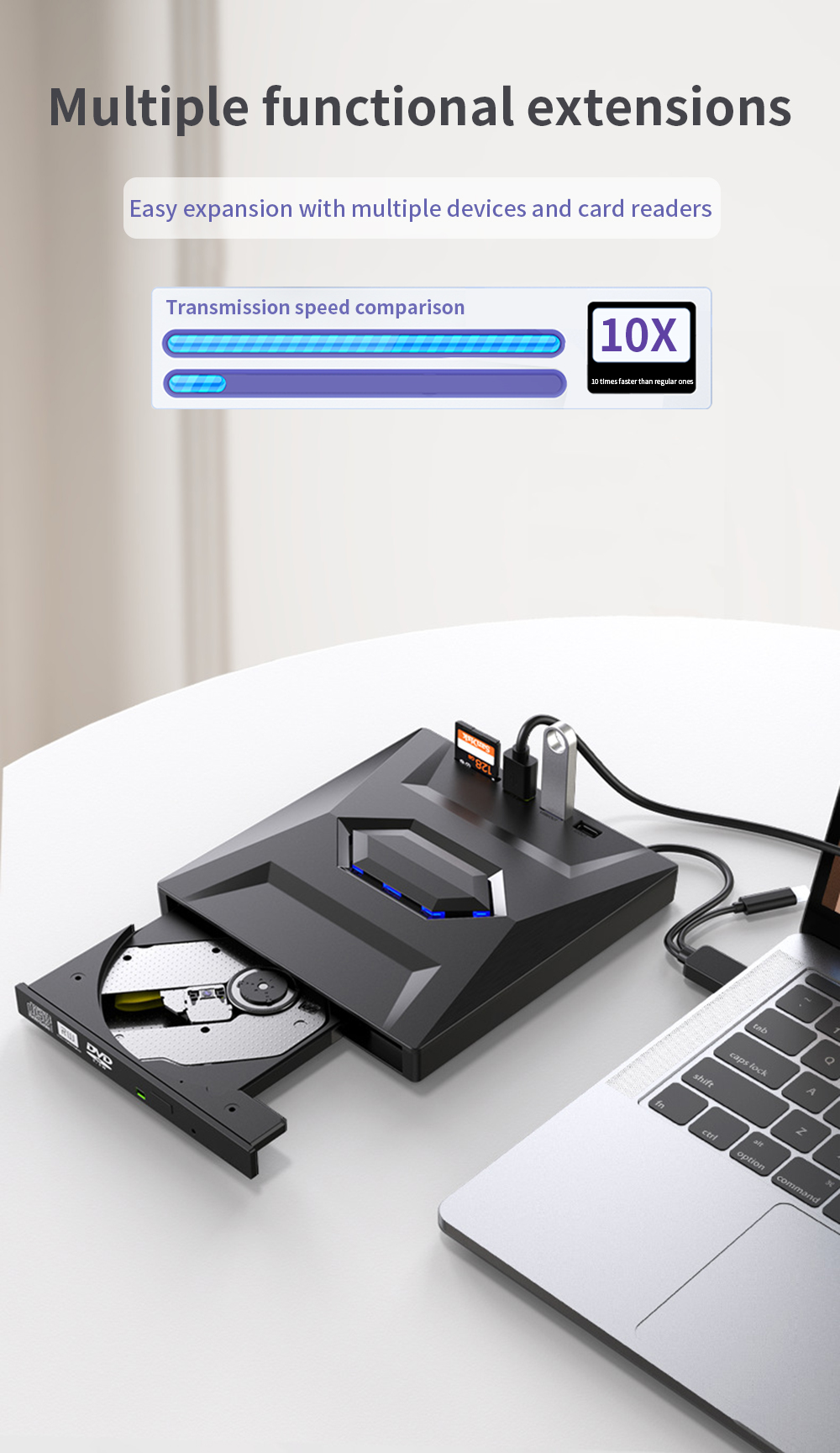 DeepFoxExternalDVDDriveUSB30Type-CCablePortableOpticalPlayerCDRWWriterBurnerforLaptopDesktop-1997242-2