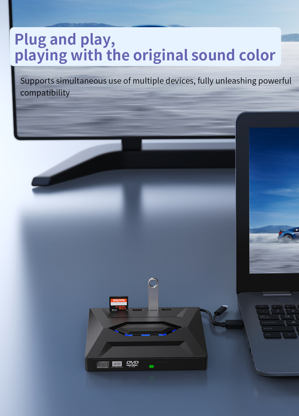 DeepFoxExternalDVDDriveUSB30Type-CCablePortableOpticalPlayerCDRWWriterBurnerforLaptopDesktop-1997242-8