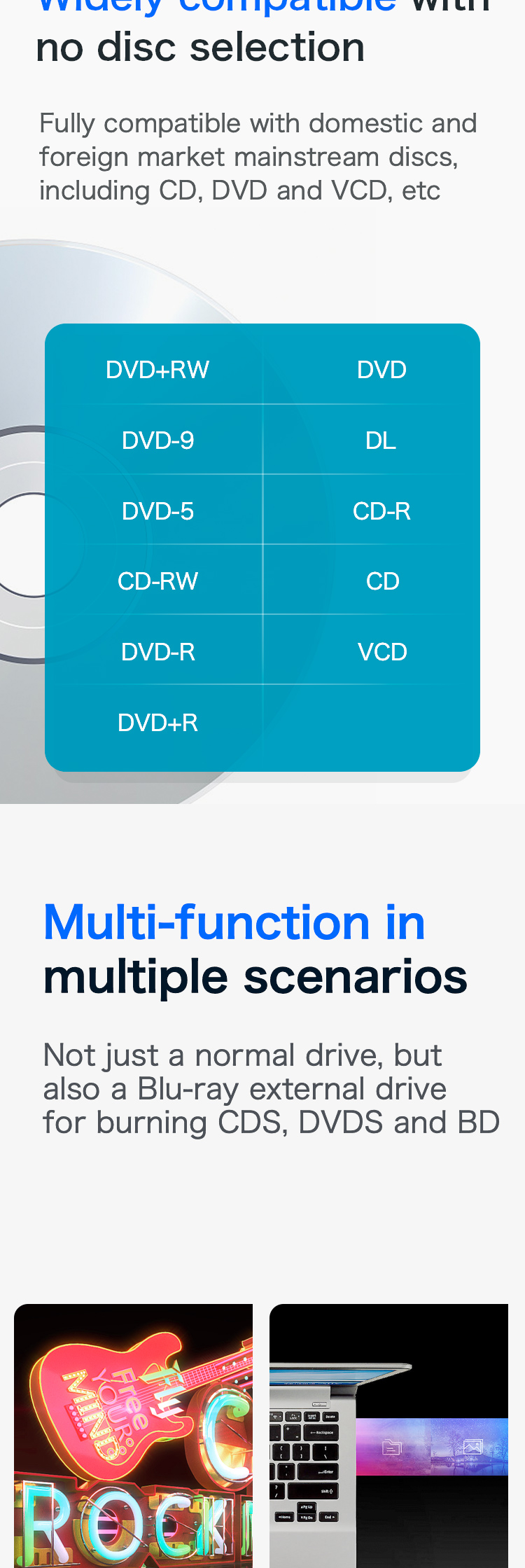 ExternalDVDBurnerUSB30TypeCMulti-functionRecorder7-in-1CDplayerDriverTFSDInterfaceforPCNotebook-1991082-9