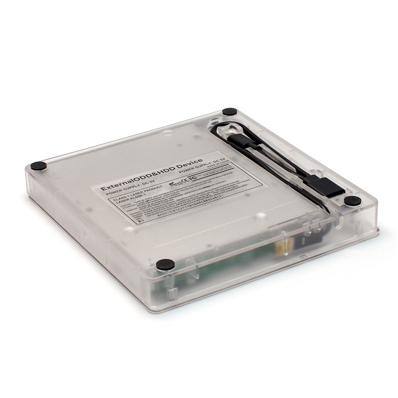 ExternalOpticalDriveUSB30Type-CTransparentCDDVDVCDBurnerPlayerReaderRWDriveforMacWinSystemPC-1984104-4