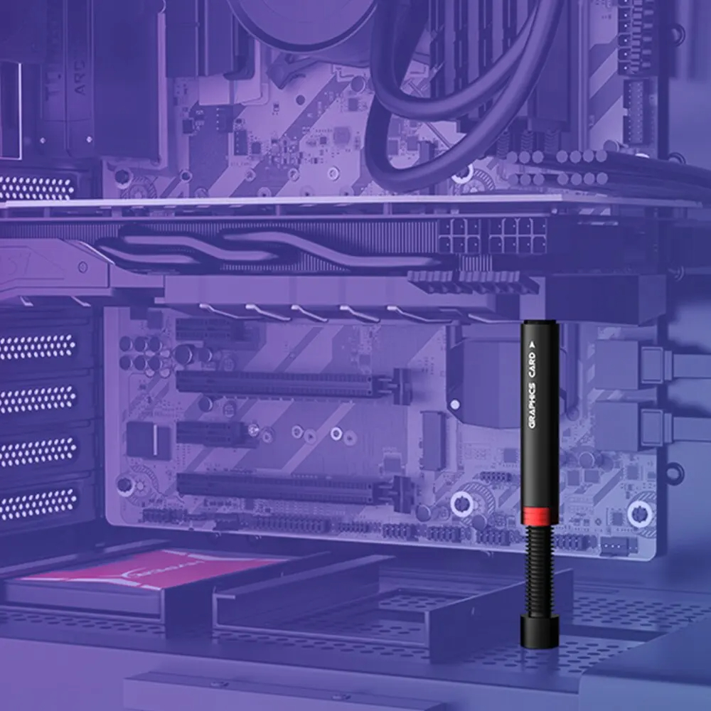 JEYIGraphicsCardGPUBraceSupportIBrace-8UniversalVideoCardSagHolderBracketVGAGraphicsCardHolderforDes-2013611-3