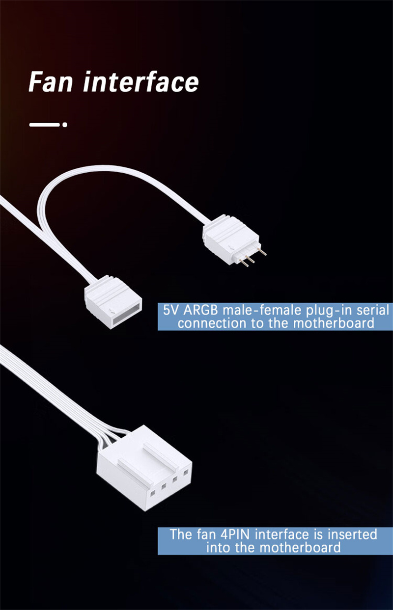 JONSBOSL-92592mmARGBPWMCaseFanMuteMinimalistFansCPUDissipationComputerAccessory-1995894-5