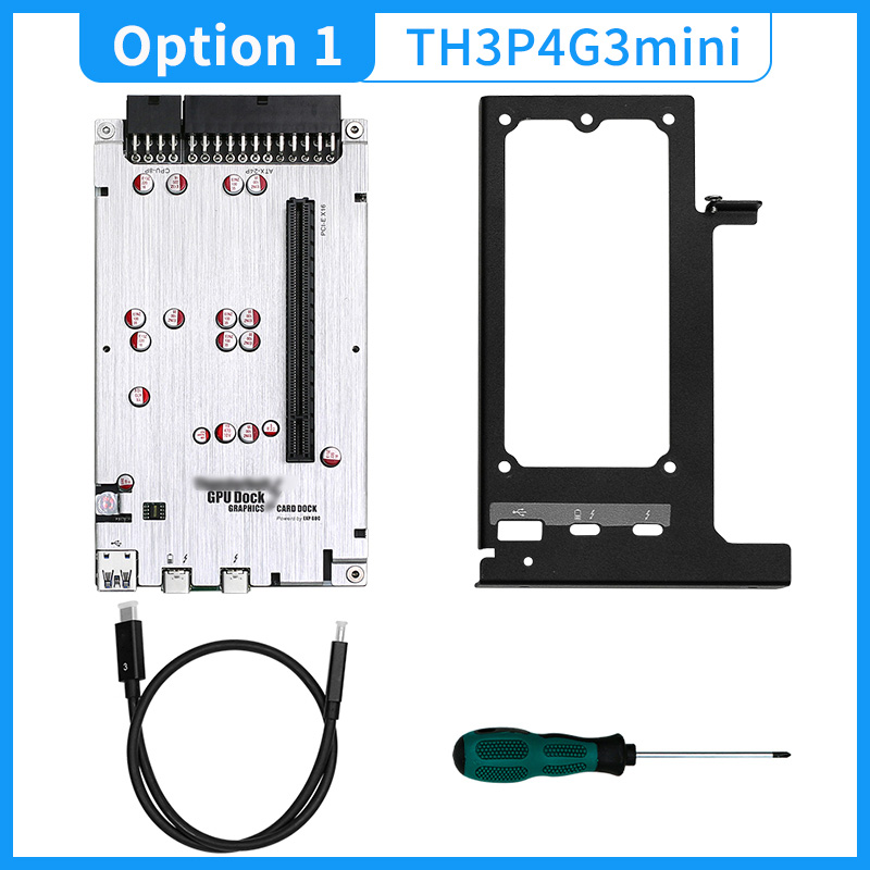 TH3P4G3miniType-C4CompatibleGPUDockGraphicsCardUSB30ExtendedPCI-EX16InterfacewithATXSFXExtendedBrack-1986567-17