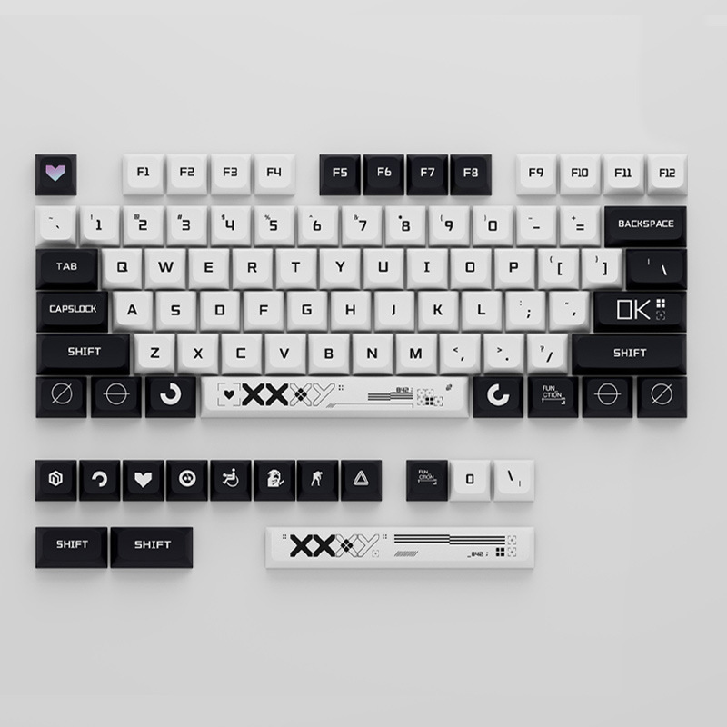 118KeysPrintThemePBTKeycapSetXDAProfileSublimationDIYCustomKeycapsforMechanicalKeyboards-1975167-1