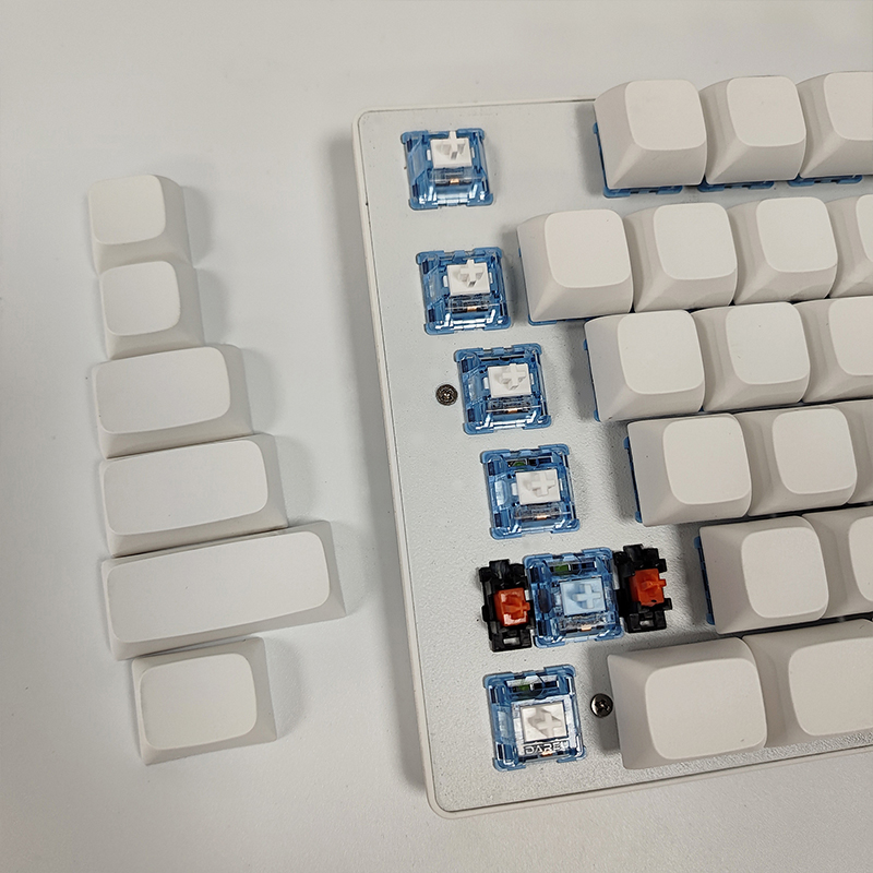 120-keyXDAWhiteKeycapsSetPBTSublimationMechanicalKeyboardKeyAccessorySet-1992178-3