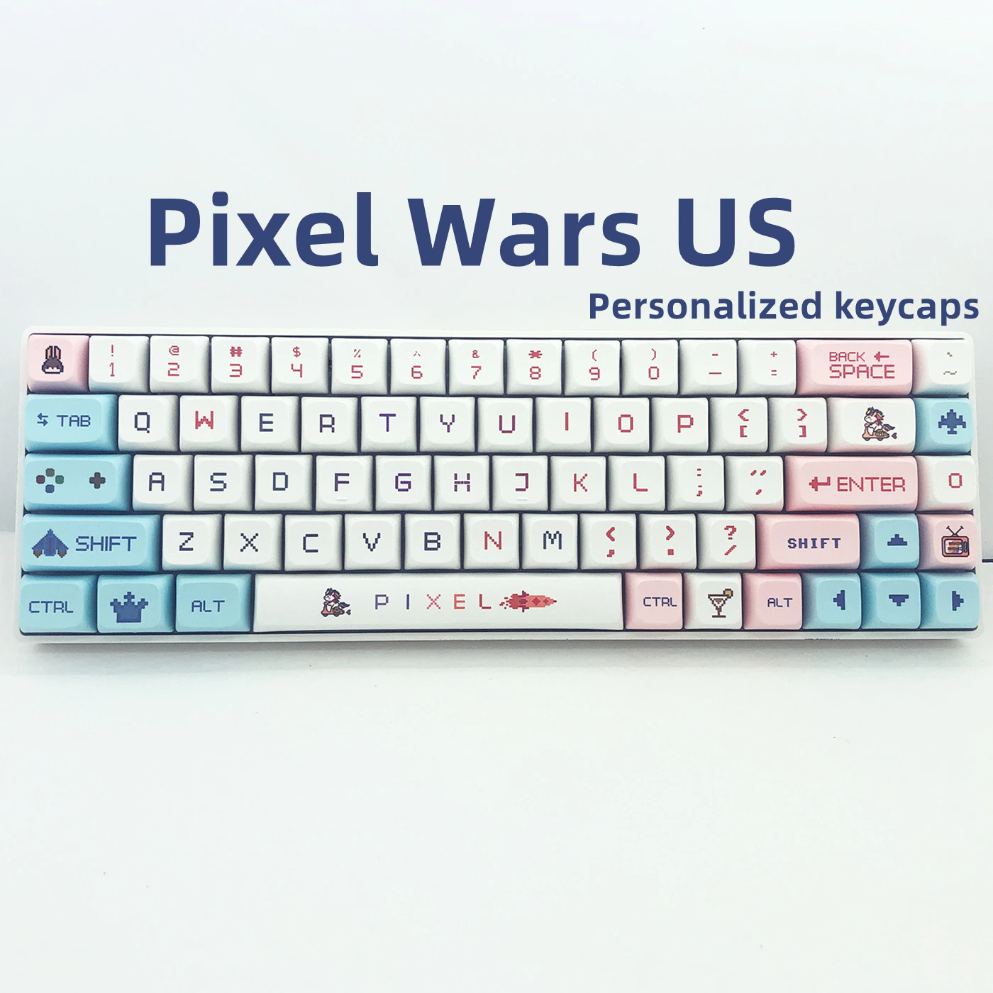 125KeysPixelGamePBTKeycapSetXDAProfileSublimationJapaneseCustomKeycapsforMechanicalKeyboards-1975928-2