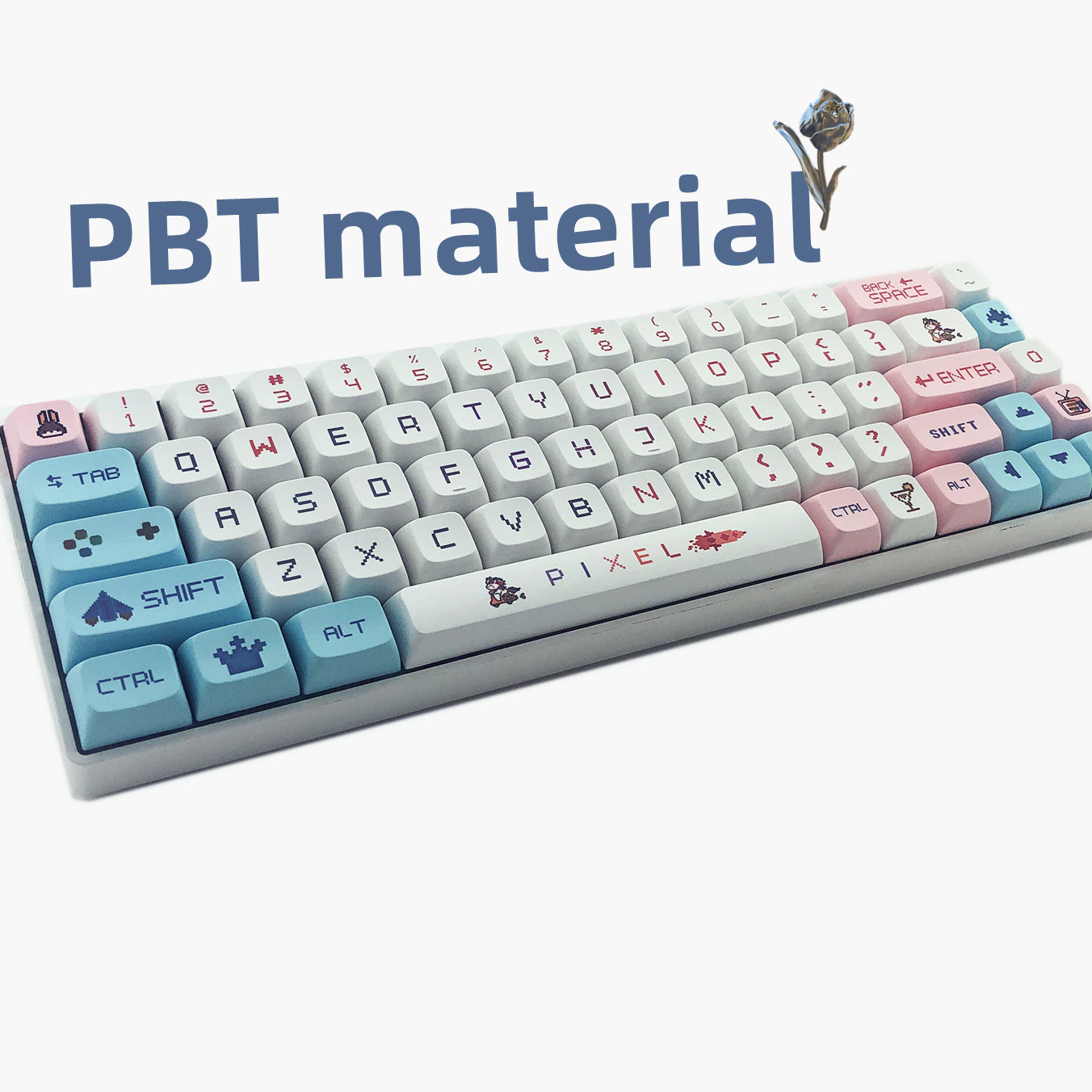 125KeysPixelGamePBTKeycapSetXDAProfileSublimationJapaneseCustomKeycapsforMechanicalKeyboards-1975928-3