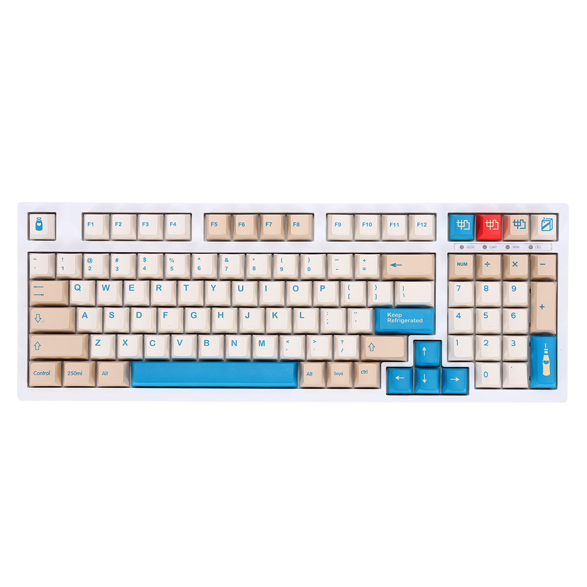 134KeysSoymilkPBTKeycapSetCherryProfileSublimationCustomKeycapsforMechanicalKeyboards-1968568-9