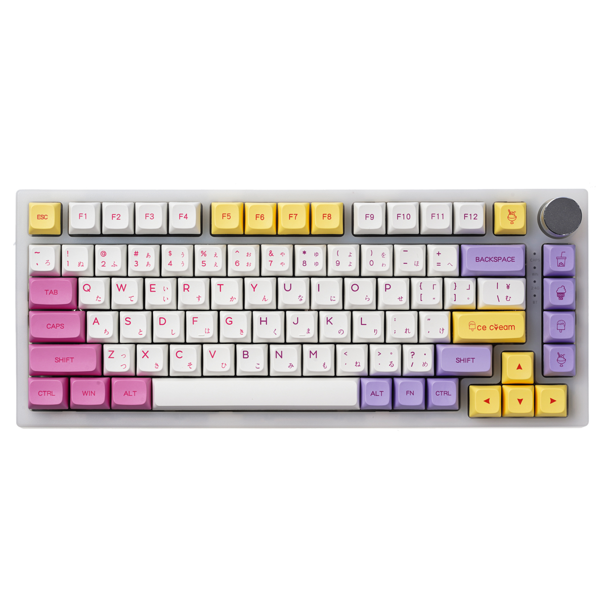 136KeysIceCreamKeycapSetPBTSublimationXDAProfileEnglishJapaneseCustomKeycapsforMechanicalKeyboard-1941577-16