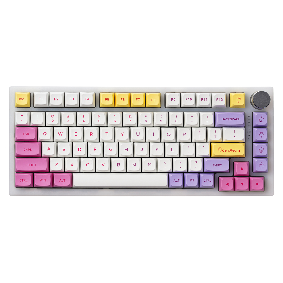 136KeysIceCreamKeycapSetPBTSublimationXDAProfileEnglishJapaneseCustomKeycapsforMechanicalKeyboard-1941577-7