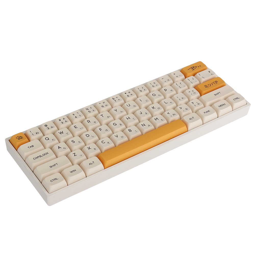 140KeysHoneyMilkPBTKeycapSetXDAProfileSublimationEnglishJapaneseKeycapsforMechanicalKeyboards-1902765-12