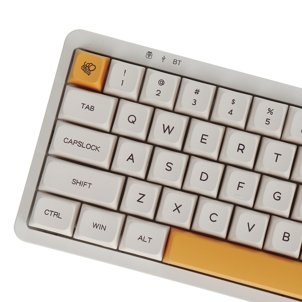 140KeysHoneyMilkPBTKeycapSetXDAProfileSublimationEnglishJapaneseKeycapsforMechanicalKeyboards-1902765-5