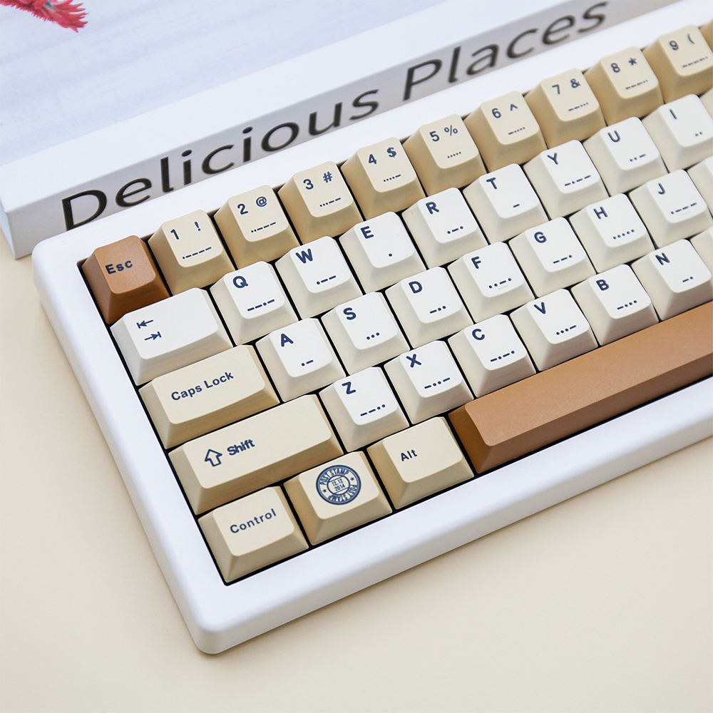 143KeysStampThemeRetroMechanicalKeyboardCapSetCherryProfilePBTSublimationSuitablefor6164687884879698-1987916-5