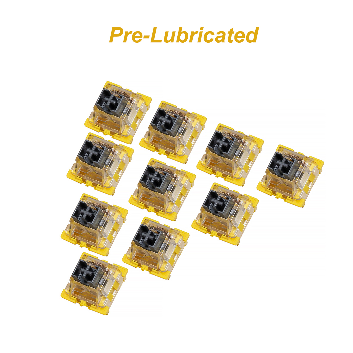 35PcsGAMAKAYWaspMechanicalSwitch3-PinPrelubricateLinearSwitchforDIYMechanicalGamingKeyboard-1943827-5