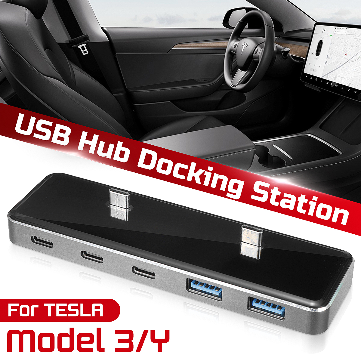 6in1PortsUSBHubExtenderAdapterDockingStationforTeslaModel3Y-1932038-1