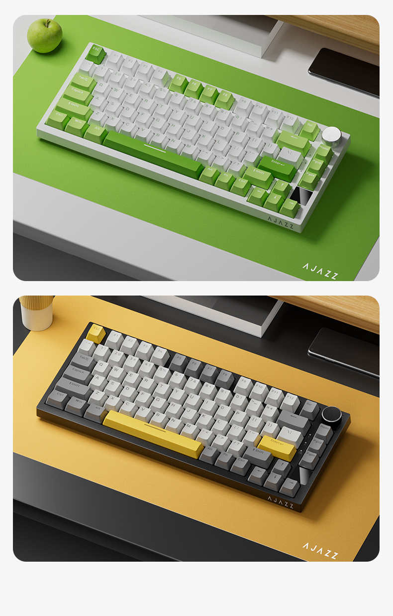 AjazzAK820proDisplayScreenMechanicalGamingKeyboard81-KeysColorScreenLayoutRGBPBT24GBTUSBWiredGamingK-2013593-17