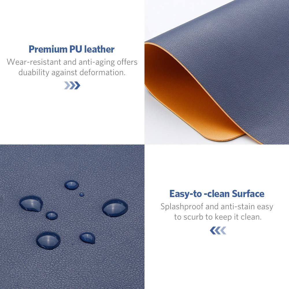 AtailorBirdMousePadRoundSquareLeatherProtectiveDeskMatWaterproofNon-SlipWritingDouble-sideUseGamingM-1638012-2