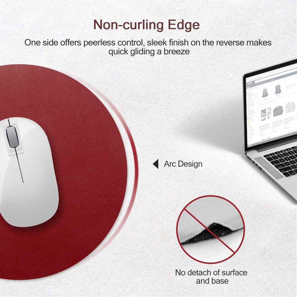 AtailorBirdMousePadRoundSquareLeatherProtectiveDeskMatWaterproofNon-SlipWritingDouble-sideUseGamingM-1638012-5
