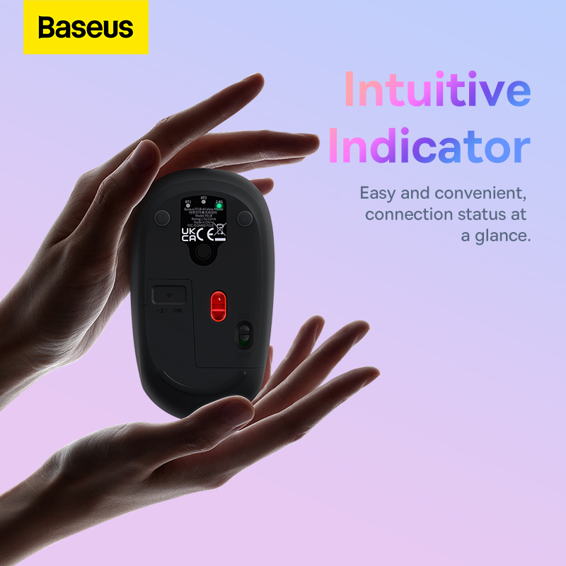 BaseusF01BTri-modeWirelessMouse80012001600DPI250HzSilentClickErgonomicsforPCComputer-1989434-2