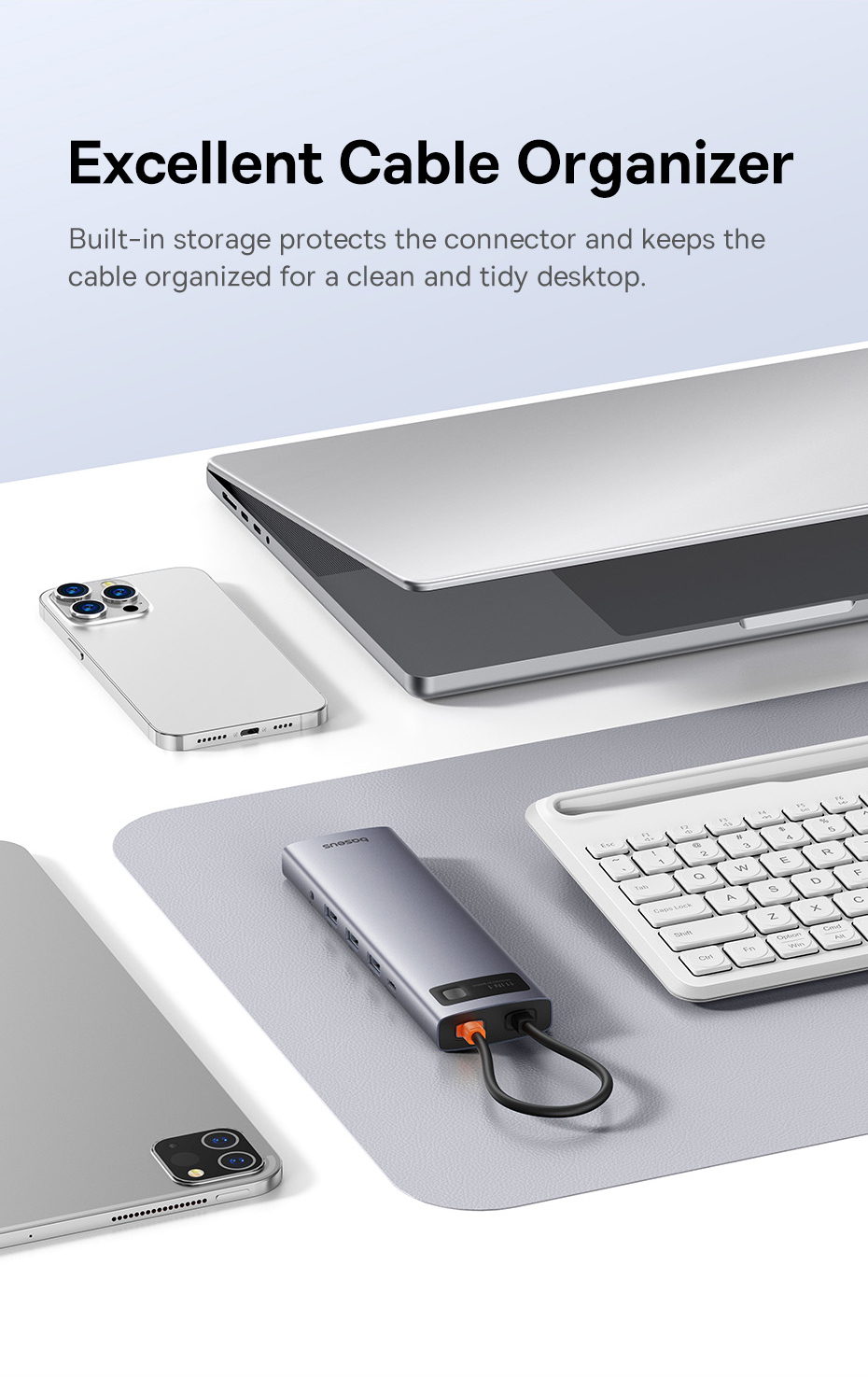 BaseusMetalGleamSeries11-in-1Type-CDockingStationUSBAdapterwithUSB20USB303PD100WUSB-CHDMIVGARJ45SDTF-1996180-16