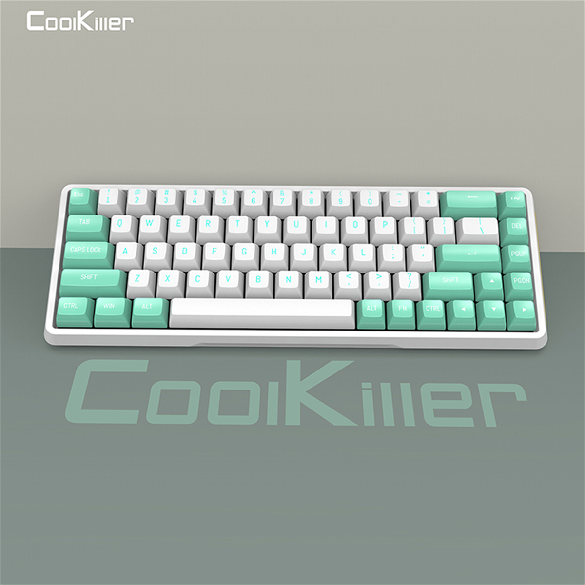 CoolKiller148KeysRedBeanSummerSkyBlossomPinkBananaMilkDarkGoldWhiteSnowKeycapSetPBTDoubleColorInject-1954030-11