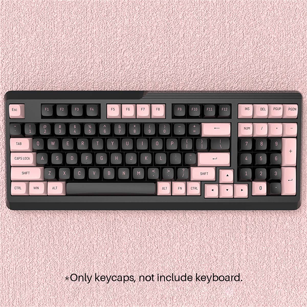 CoolKiller148KeysRedBeanSummerSkyBlossomPinkBananaMilkDarkGoldWhiteSnowKeycapSetPBTDoubleColorInject-1954030-18