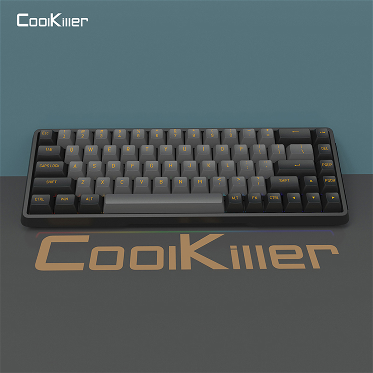 CoolKiller148KeysRedBeanSummerSkyBlossomPinkBananaMilkDarkGoldWhiteSnowKeycapSetPBTDoubleColorInject-1954030-29