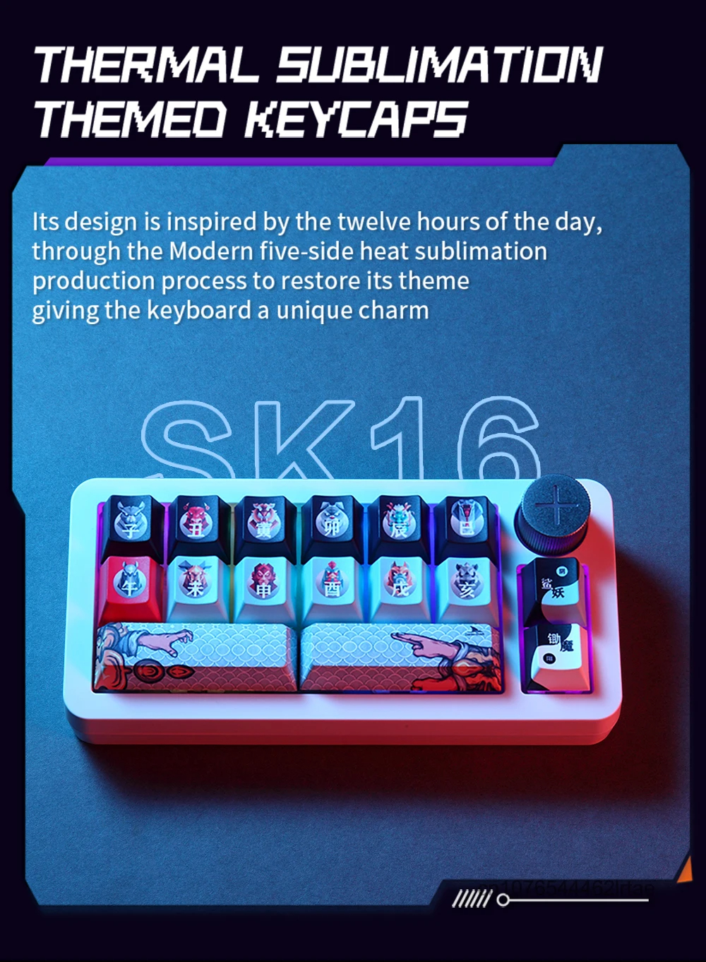 DarmosharkSK16QMKMechanicalKeyboardGasket16keysRGBTriple-ModeMiniMechanicalKeyboardFull-KeyHot-Swapp-2006837-3