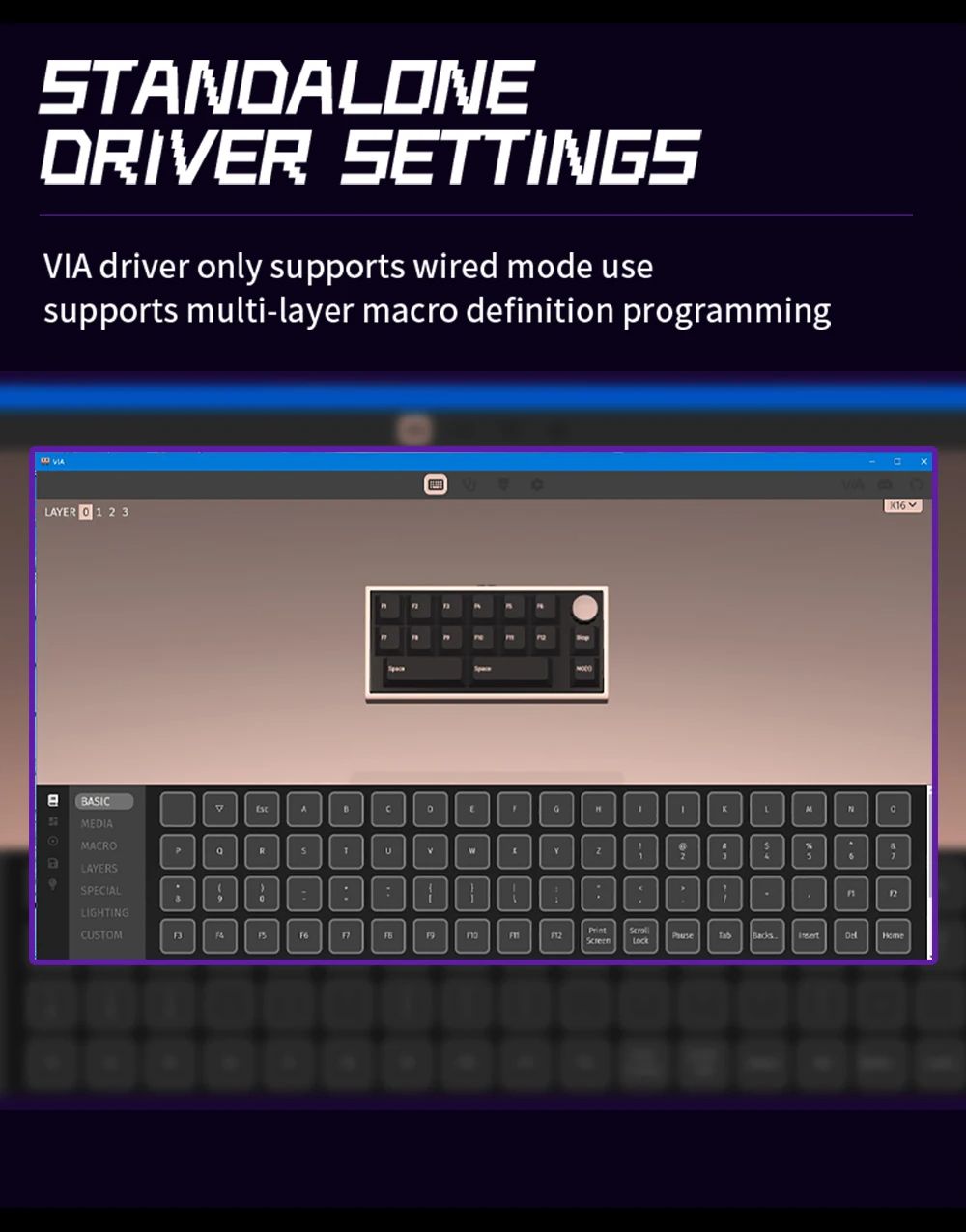 DarmosharkSK16QMKMechanicalKeyboardGasket16keysRGBTriple-ModeMiniMechanicalKeyboardFull-KeyHot-Swapp-2006837-9