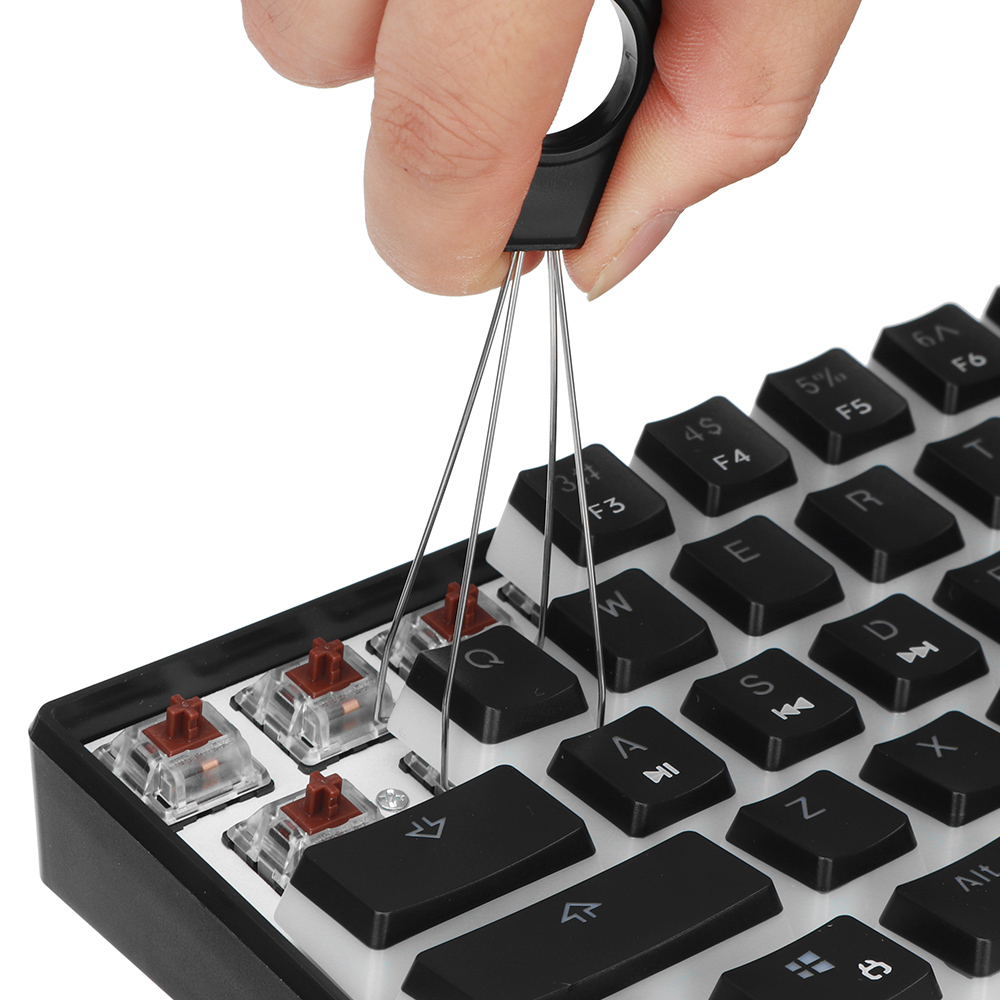 GAMAKAYMK61WiredMechanicalKeyboardGateronOpticalSwitchPuddingKeycapsRGB61KeysHotSwappableGamingKeybo-1797608-12