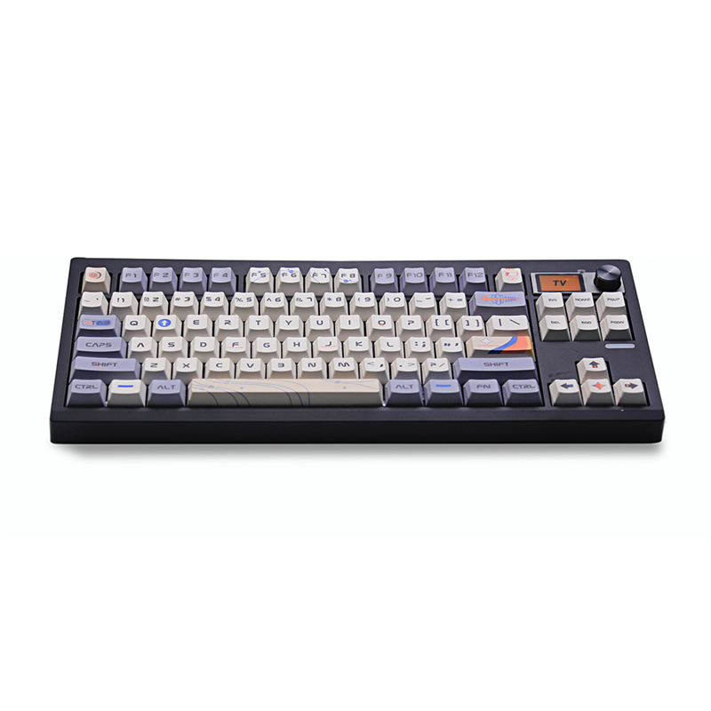 GMK87Tri-modeMechanicalKeyboardGasketKitHotSwappableRGBBlacklitType-CWiredbluetooth24GWirelessProgra-2005955-11