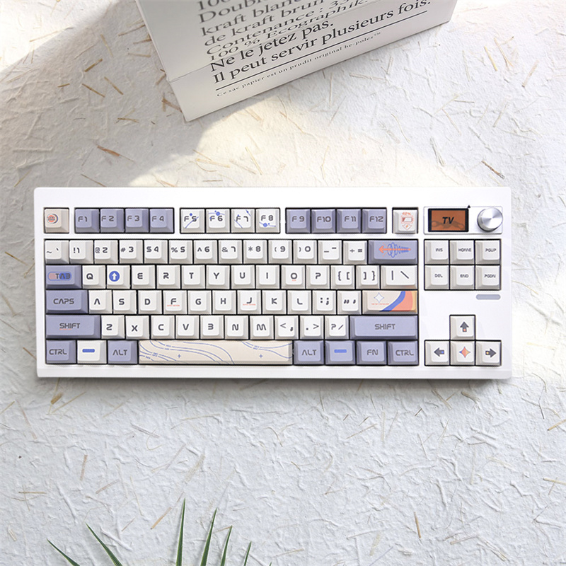 GMK87Tri-modeMechanicalKeyboardGasketKitHotSwappableRGBBlacklitType-CWiredbluetooth24GWirelessProgra-2005955-3