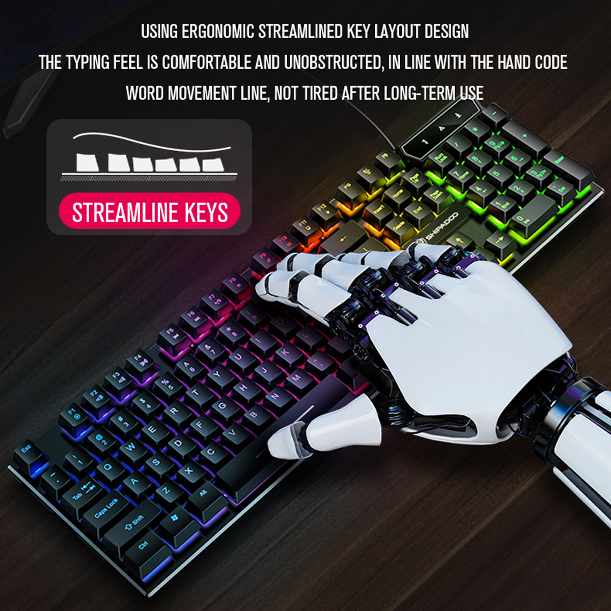 GamingKeyboardandMouseandMousepadandGamingHeadsetWiredLEDRGBBacklightBundle-1936703-2