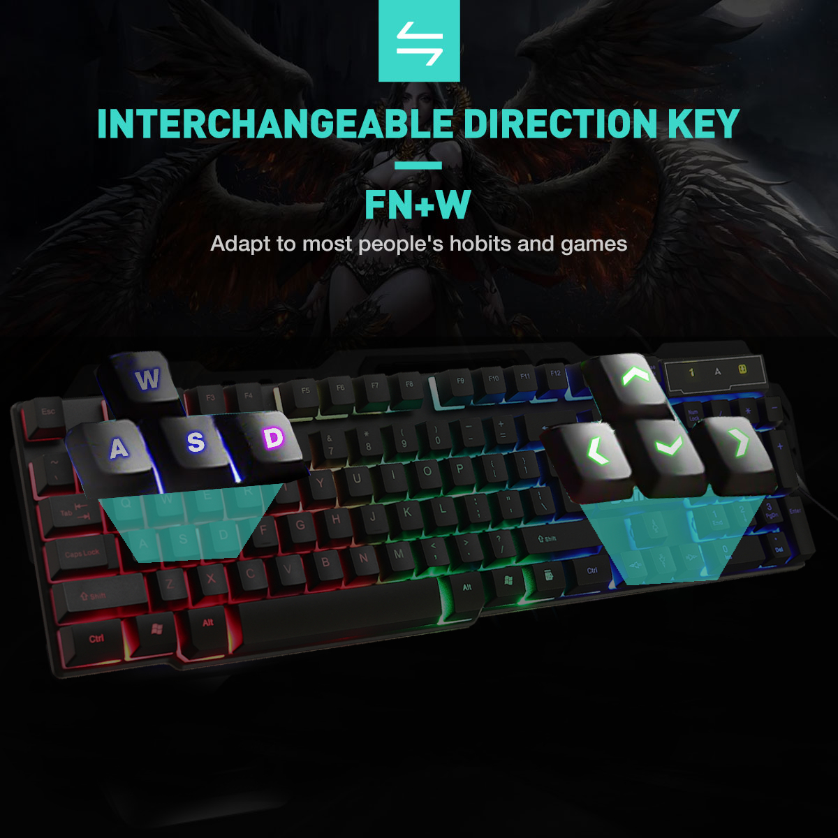 GamingKeyboardandMouseandMousepadandGamingHeadsetWiredLEDRGBBacklightBundle-1936703-3
