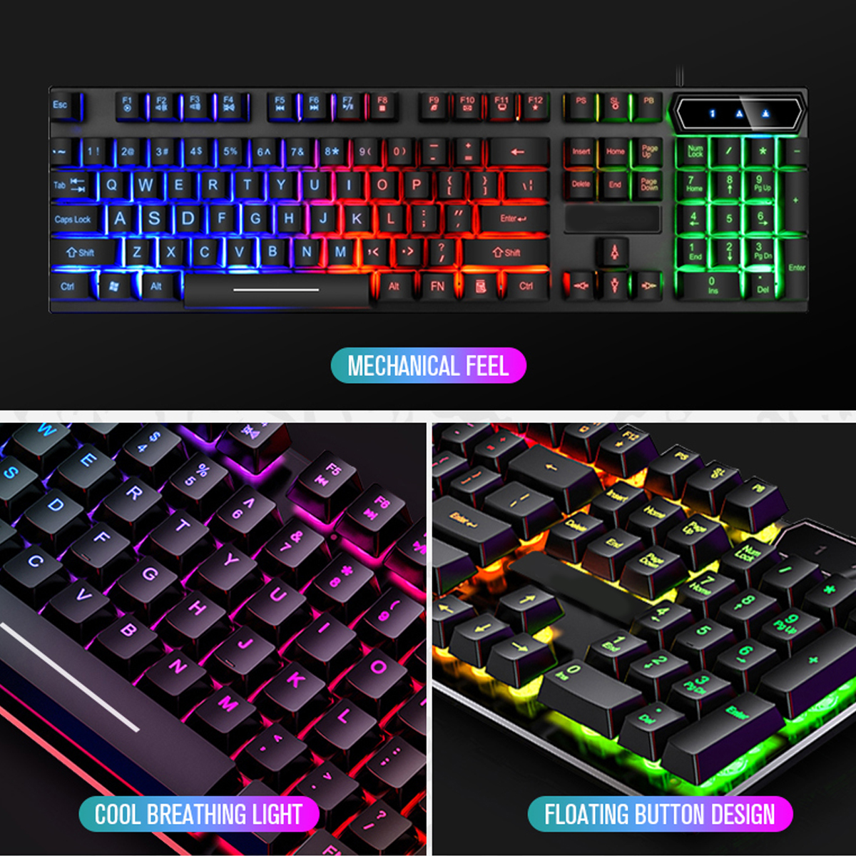 GamingKeyboardandMouseandMousepadandGamingHeadsetWiredLEDRGBBacklightBundle-1936703-10