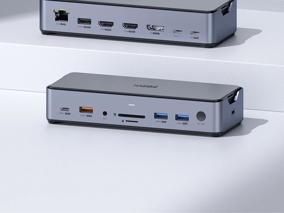 Hagibis15in1USB-CDockingStationType-Cto8KHDMI-CompatibleTripleDisplayM2SSDPD30RJ4515in1USBCHUBforPCL-2011692-2
