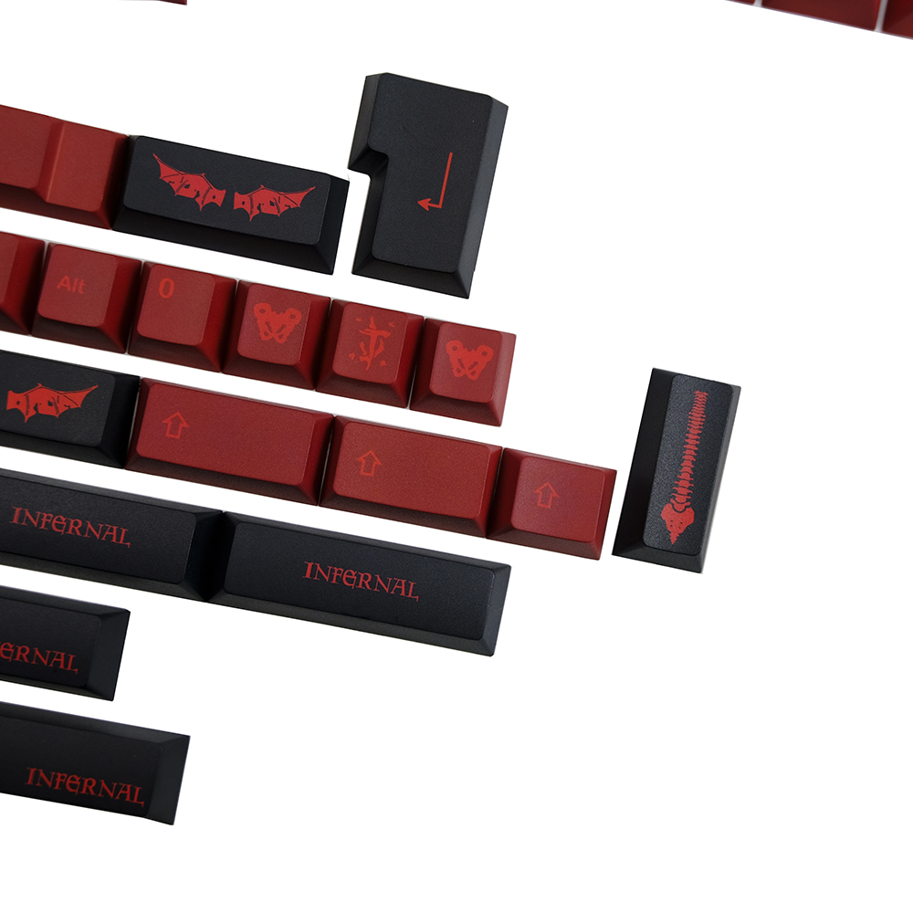 Infernal142KeysPBTKeycapSetCherryProfileSublimationCustomKeycapsforMechanicalKeyboard-1937857-17