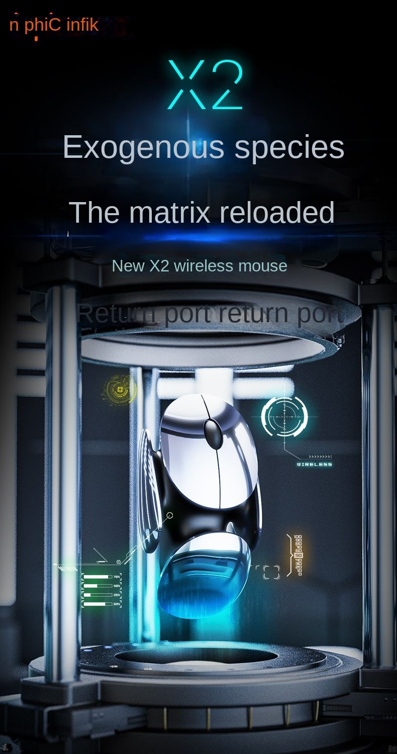 InfinixX2WirelessMouseSilentModelChargingSilentOfficeDesktopComputerNotebookMensandWomensUniversalGa-1984648-1