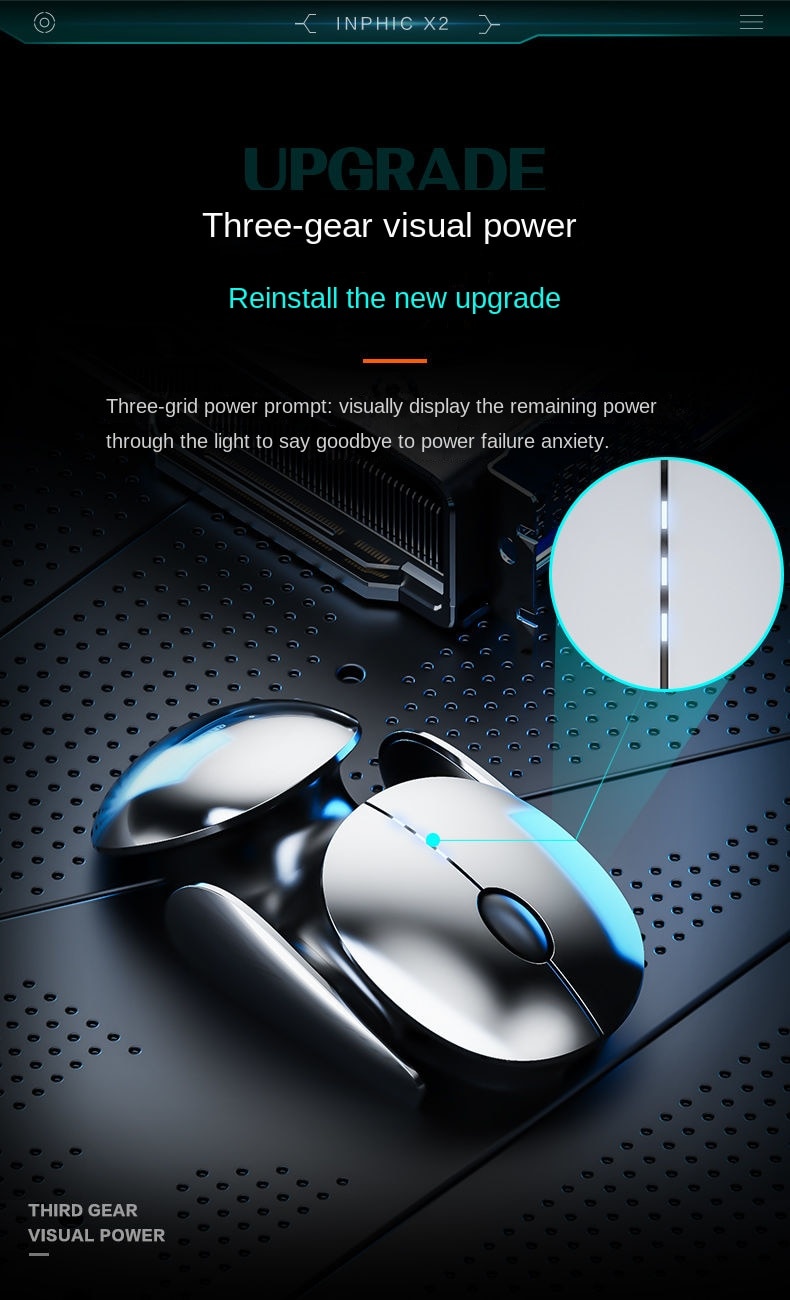InfinixX2WirelessMouseSilentModelChargingSilentOfficeDesktopComputerNotebookMensandWomensUniversalGa-1984648-3