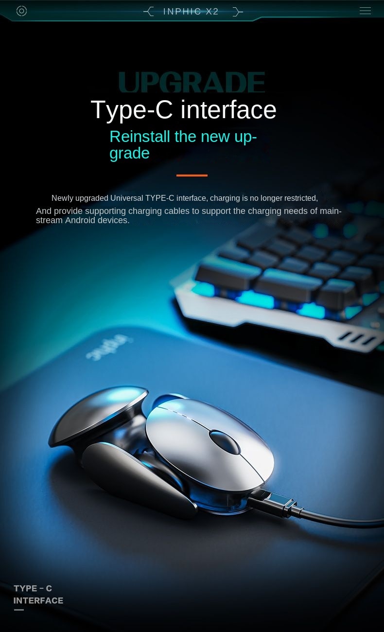InfinixX2WirelessMouseSilentModelChargingSilentOfficeDesktopComputerNotebookMensandWomensUniversalGa-1984648-4