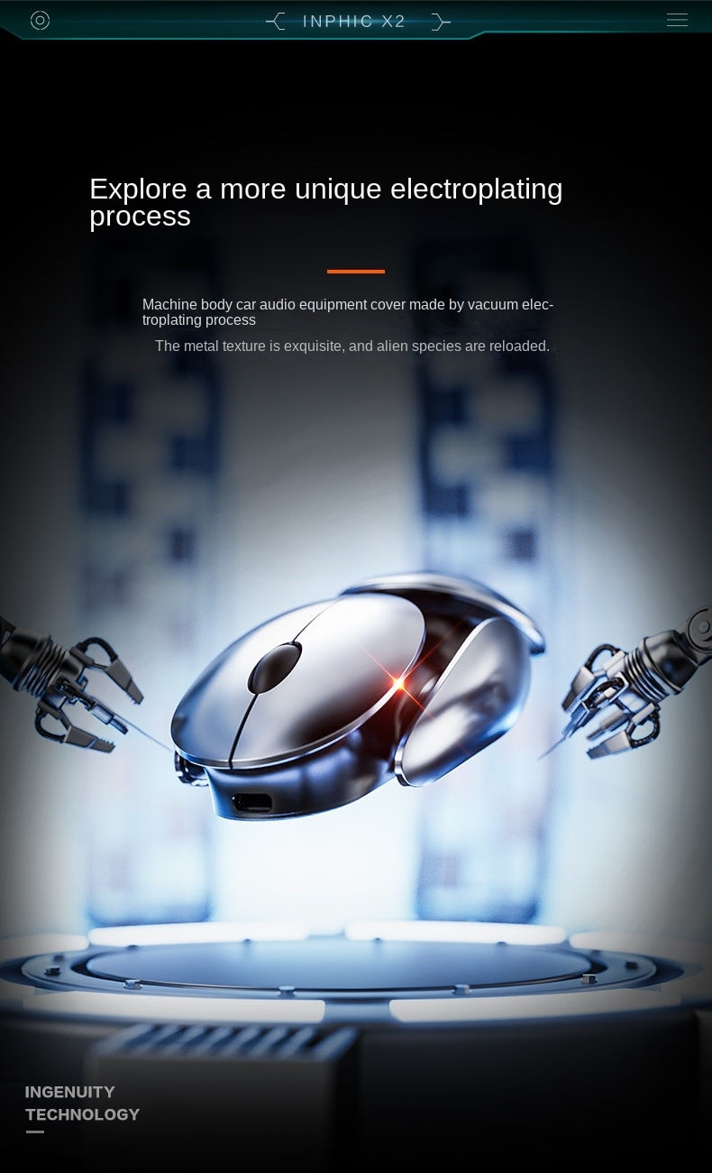 InfinixX2WirelessMouseSilentModelChargingSilentOfficeDesktopComputerNotebookMensandWomensUniversalGa-1984648-8