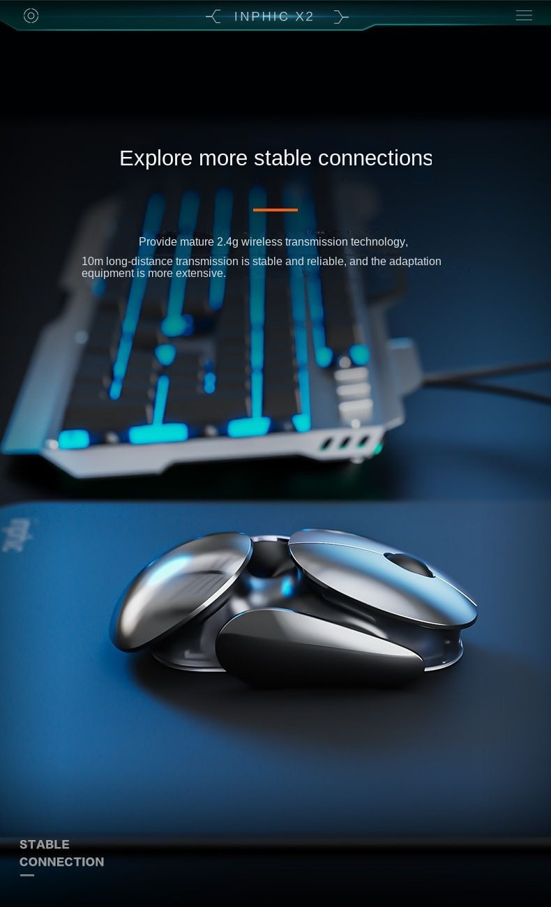 InfinixX2WirelessMouseSilentModelChargingSilentOfficeDesktopComputerNotebookMensandWomensUniversalGa-1984648-10