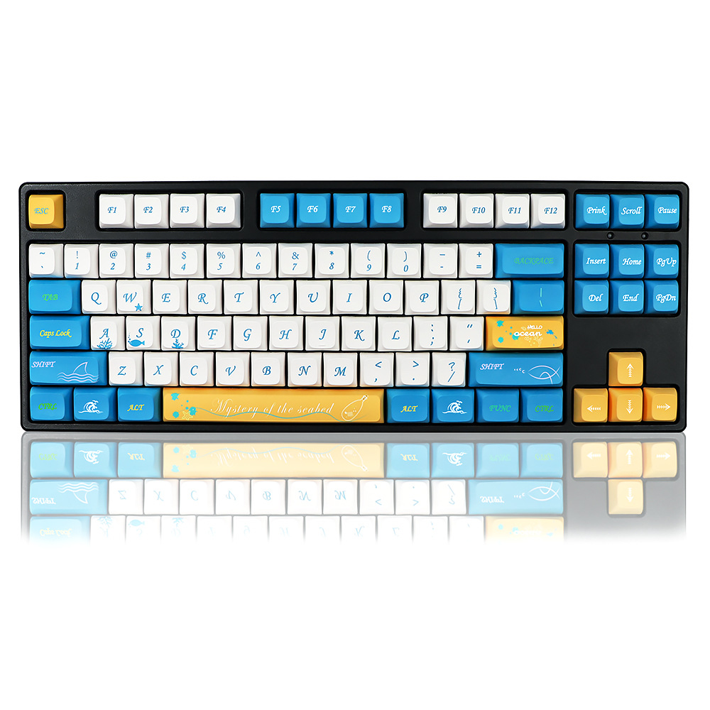 JSJT137KeysOceanTripPBTKeycapSetXDAProfileFive-sidedSublimationCustomKeycapsforMechanicalKeyboards-1965064-2