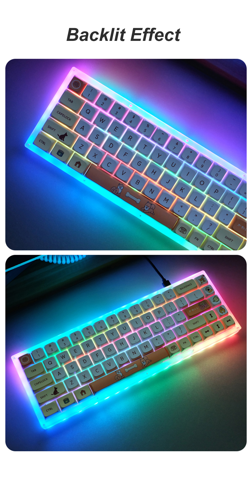 JSJT139KeysShibaInuKeycapSetEnglishJapaneseQXProfilePBTSublimationCustomKeycapsforMechanicalKeyboard-1940325-10