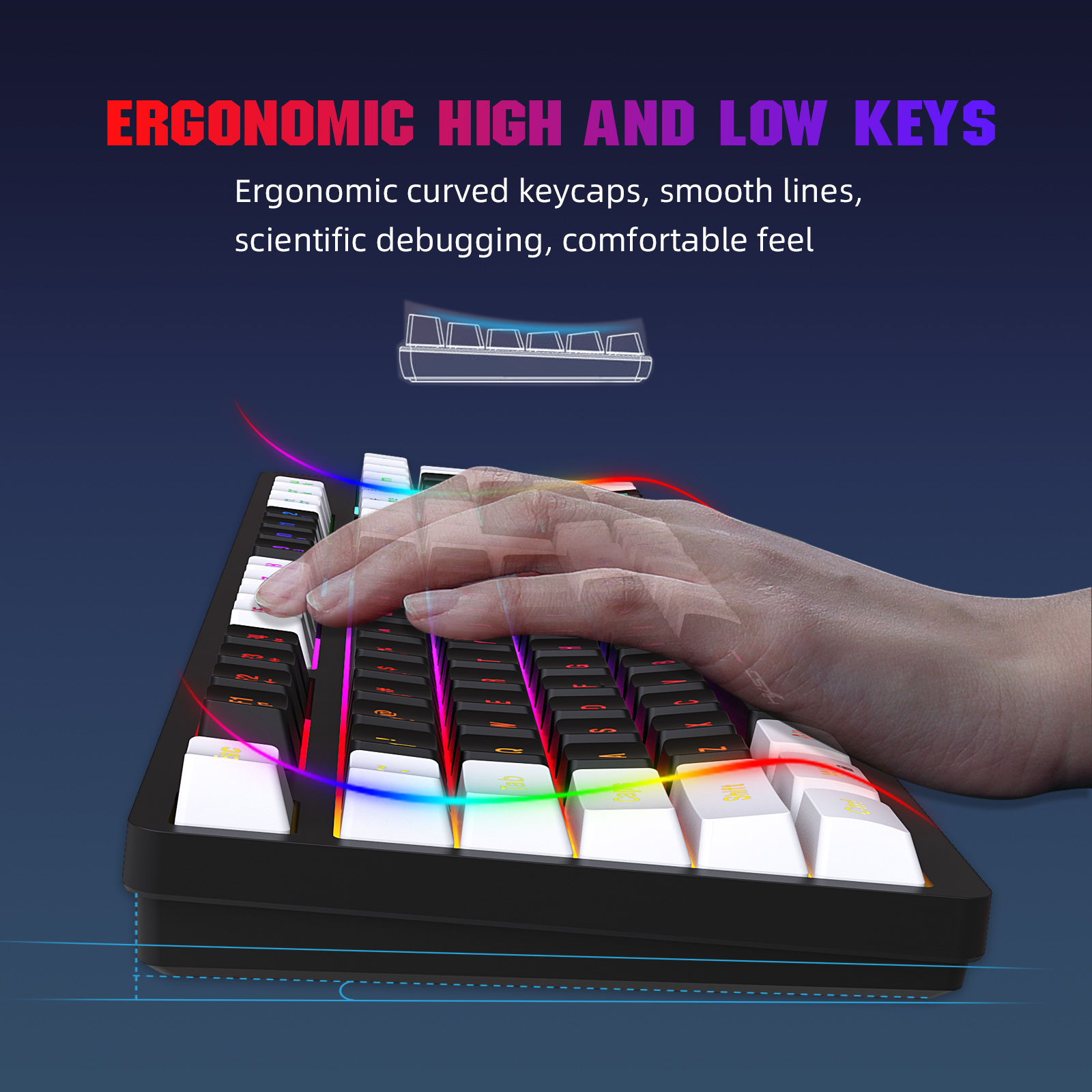 L98Wireless24GKeyboardandMouseKit140KeyRGBColorfulBacklitRechargeableGamingforComputerPCLaptop-1979722-8