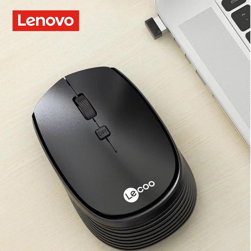 LenovoWS202BlackCuteWirelessMouseforLaptopOfficeandHouseholdUseErgonomicVerticalMousesGamingRoomAcce-1981129-3