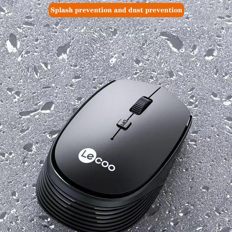 LenovoWS202BlackCuteWirelessMouseforLaptopOfficeandHouseholdUseErgonomicVerticalMousesGamingRoomAcce-1981129-5
